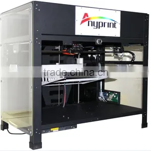 Middle Size Dual Extruder 3D Rapid Prototying Machine thumbnail-1