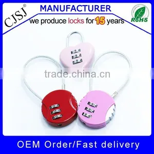 Free Sample!! OEM Factory Wholesale Password Lock for Luggage Bag thumbnail-4