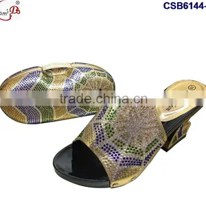 CSB6144 2016 The Top Latest Fashion Woman Italy Style High Heel Sandal Shoes With Bags thumbnail-2
