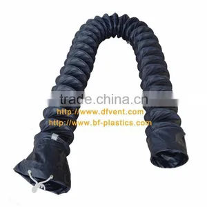 Black PVC Anti Static Conductive Ventilation Duct thumbnail-3