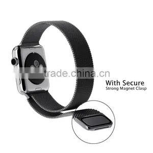 For Apple Watch Band 38mm Milanese Loop Woven Stainless Steel Mesh,For Apple Watch 38mm Band Luxury thumbnail-6