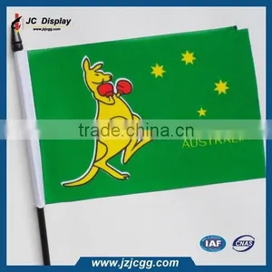 Australia Boxing Kangaroo Small Hand Waving Flag thumbnail-1