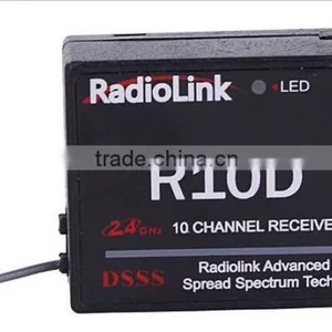 Radiolink AT10 2.4G 10 ch Remote Controller for Helicopter Airplane Boat Car Quality Choice thumbnail-4