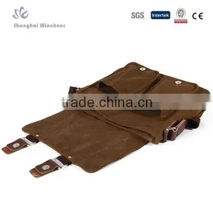 2015 Fashion Canvas Casual Shoulder Long Strap Bag for Make in China thumbnail-3