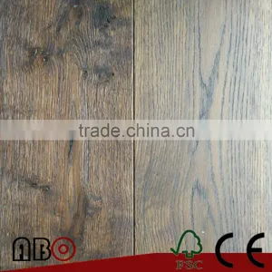 Ammonia Treatment Antique Oak Engineered Wood Flooring thumbnail-1