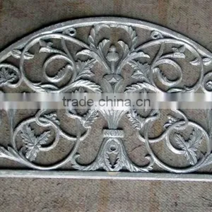 Half-round Cast Iron Metal Doormat thumbnail-6