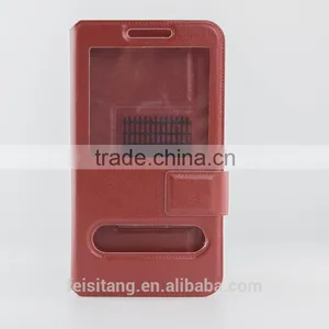 Flip PU Mobile Case Leather Phone Shell Case General Any Models Universal Cell Phone Case for Huawei p8 Lite thumbnail-5