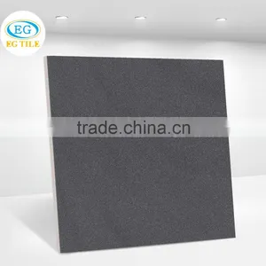600x600 Super Black Sandstone Matte Home Design Double Charge Porcelain Tile thumbnail-2