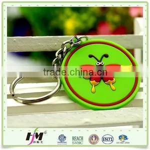 High Quality Low Price HSM Soft Plastic Custom Made Key Chains thumbnail-4