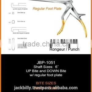 Schlesinger Rongeur Punch, Thin Foot Plate, Laminectomy Punch thumbnail-1