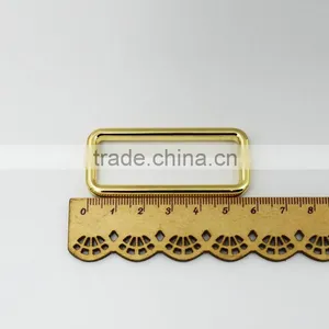 China Supplier High Quality Zinc Alloy Square Buckle Ring for Bag Strap thumbnail-1
