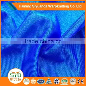 Fashion Blue Cheap Microfiber Polyester Fabric to Dye Polyester Fabric thumbnail-1