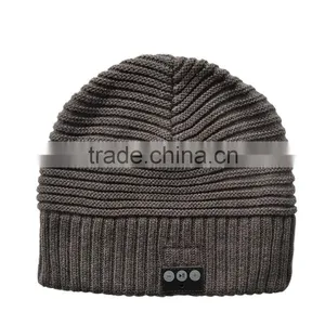 2015 Hot Sale Good Quality Fashion Skiing Hat Wireless Headphone /Skiing Beanie thumbnail-3