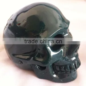 Natural Semi-Precious Gemstone Agate Skull With Retail Price thumbnail-1