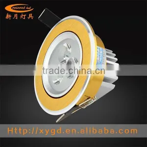 New Golden Rings Bridgelux Chip 3w Led Downlight With 2 Years Warranty thumbnail-1