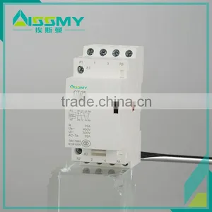 Din Rail ac Electric Contactor 2NO2NC 25A for Household Use thumbnail-1
