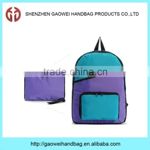 Fashionable High Quality Foldable Cycling Waterproof Backpack thumbnail-1