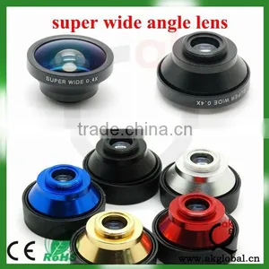 High Quality Universal Clip-on 0.4x Super Wide Angle Mobile Phone Lens Camera Kit Lente Para Celular for IPhone Samsung HTC thumbnail-4