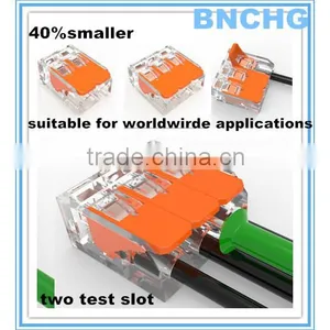 Directly Factory Replace Wago 221 Type 40% Smaller and 100% Transparent Electrical Wire Connectors for All Wire Types thumbnail-2