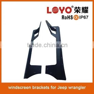 50" 52" Led Light Bar Mounting Bracket Steel Bracket Track Car Roof for Jeep thumbnail-1