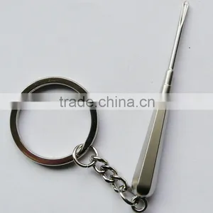 Promotional Wholesale Custom Mini Cross Screwdriver Keychain thumbnail-2