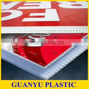 1220 mm x 2440 mm 100% Virgin Polypropylene White PP Coroplast Board for Advertising Printing thumbnail-1