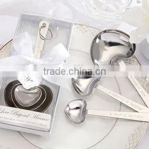 Heart Shape Love Beyond Measure Stainless-Steel Measuring Spoons thumbnail-1