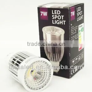 Anti-glare Les Design, Bridgelux 45mil Chips 90-100lm/W, Spotlight COB LED Bulb GU10 thumbnail-3