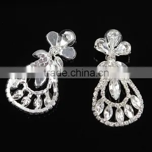 Latest Fashion Hot Sale Bling Fancy Crystal Earrings Wholesale J0784Y thumbnail-2