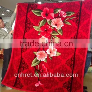 2014 New Design Mink Blanket 100% Polyester thumbnail-1
