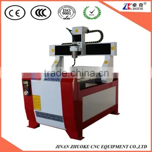 Factory Price Simple Operation 6090 CNC Router With Ballscrew Transmission PCI NCStudio Control Wireless Handle 600*900MM thumbnail-2