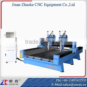 China Stone CNC Carving Machine ZK-1325 300MM Z-Axis Stepper Motor Ball Screw Transmission 1300*2500MM thumbnail-3
