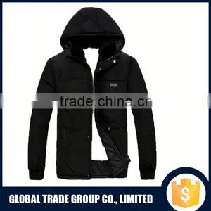 Hot Selling 2015 New Fashion Black Color Man Winter Jacket H0267 thumbnail-1
