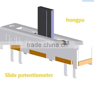 Sound Console Slide Potentiometer Stereo Volume Control Slide Potentiometer thumbnail-1