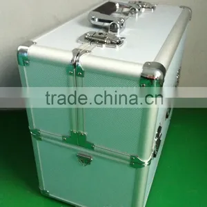 Silver ABS Tool Case,permanent Protection Very Farm Durable Aluminum Tool Case With Lock thumbnail-3