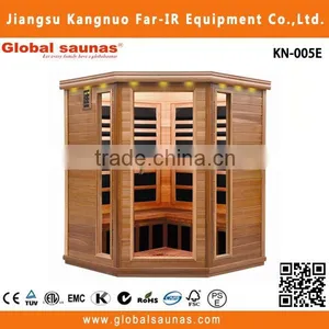 Dry Luxury Infrared Sauna Furniture Far Infrared Ozone Sauna Cabin KN-005E thumbnail-1