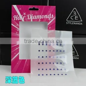 Fashion Style Hair Diamond Hair Extensions Hair Bling Crystal thumbnail-1