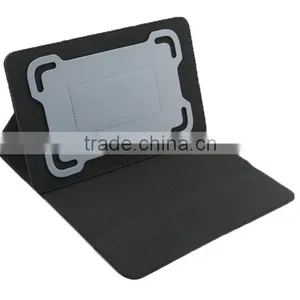 Book Design PU Leather Universal Folio Case for Tablet With Rotating Stand thumbnail-2