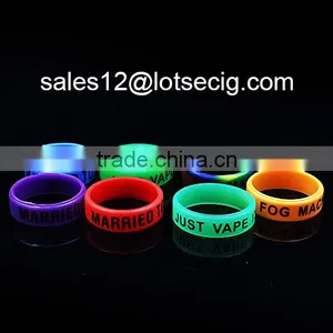 High Quality Mod Vape Ring Wholesale Ecig Accessories OEM Available Rubber Silicone Vape Band thumbnail-1