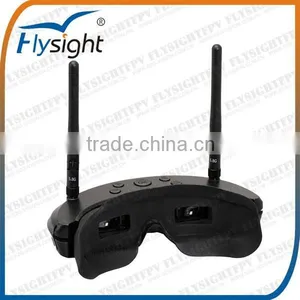 H1415 Portable 854 x 480 (WVGA) Resolution Widescreen Multimedia AV IN FPV Video Glasses Diversity Goggles With Camera For Drone thumbnail-3