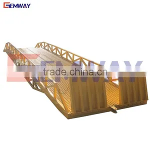 China Cheap Price Warehouse Adjustable Mobile Container Load Ramp for Forklift thumbnail-3