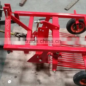 3 Point One Row Potato Digger for Tractors/ PTO Powered Potato Digger Machine thumbnail-2
