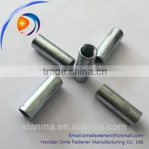 Zinc Plated Steel Round Threaded Nut thumbnail-6