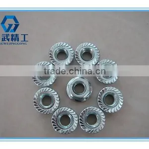 Hexagon Nuts With Flange and High Grade thumbnail-3