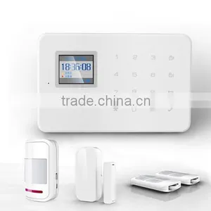 Wireless Touch RFID Color Display Wireless Smart Gsm Alarm System With Android and IOS App(KR-G18) thumbnail-1