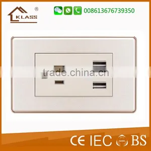 118 Series Double Two Pin Socket With Switch thumbnail-6