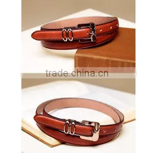 Fancy High Quanlity Ladies Leather Belt thumbnail-2