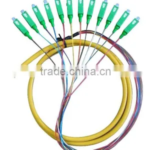 SC 12 Core Fanout Fiber Optic Bundle Pigtail for Indoor Fiber Optic Terminal Box thumbnail-4