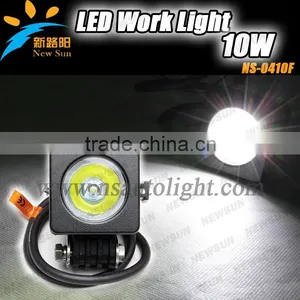 Led Off-road Light 10w Led Work Light 8/30v Driving On Truck For Jeep Atv 4wd Boat Mining Led Driving Light thumbnail-1