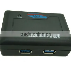 High Speed 4 Port USB 3.0 Hub With Usb Cable Adapter Splitter for Computer Laptop PC thumbnail-3